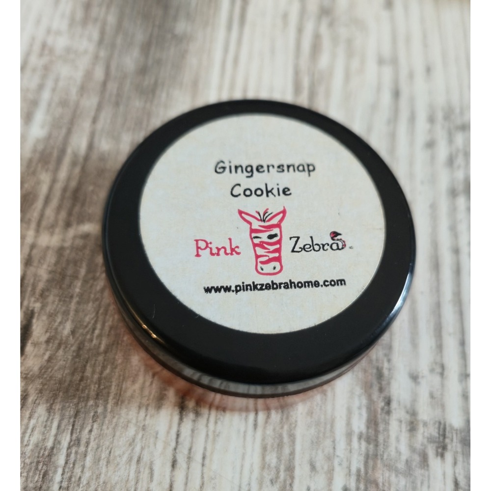Pink Zebra Sprinkles Gingersnap Cookie Wax Melts Sample Jar 1-1/8 oz 12236
